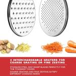 Citrus Zester and Cheese Grater with Storage Container