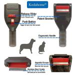 Kodahome Dog Brush Vacuum Attachment with Adapters