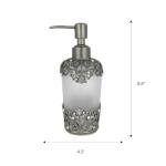 Frosted Glass Lotion Dispenser for Mom