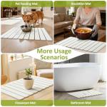 Super Absorbent Diatomaceous Stone Dish Drying Mat