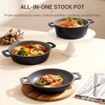 Ammeloo 8-Piece Nonstick Ceramic Cooking Pot Set