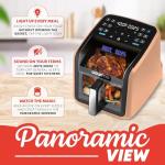 Gourmia 7 QT Air Fryer with Window & Light