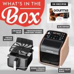 Gourmia 7 QT Air Fryer with Window & Light