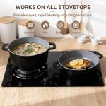 Ammeloo 8-Piece Nonstick Ceramic Cooking Pot Set