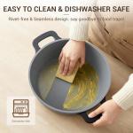 Ammeloo 8-Piece Nonstick Ceramic Cooking Pot Set