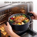 Ammeloo 8-Piece Nonstick Ceramic Cooking Pot Set