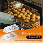 Dacor 10W Halogen Oven Light Bulb 2-Pack