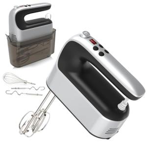 Yomelo 9-Speed Electric Hand Mixer with Accessories