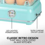 Nostalgia 14-Capacity Retro Egg Cooker - Aqua