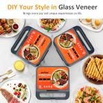 Sunvivi 3-in-1 Electric Sandwich and Waffle Maker