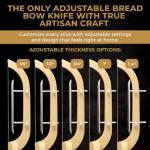 Adjustable Bread Knife for Perfect Homemade Slices