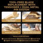 Adjustable Bread Knife for Perfect Homemade Slices