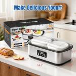 Yogurt Maker with Adjustable Temperature Control