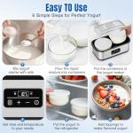 Yogurt Maker with Adjustable Temperature Control