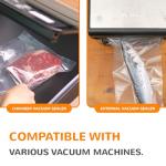 Wevac Vacuum Seal Roll with Cutter, 150 Feet