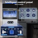 Stainless Steel Commercial Ice Maker 100LBS/24H