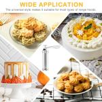 Stainless Steel Churro Maker with Cookie Discs