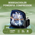 BODEGA 17 Quart 12V Portable Car Refrigerator