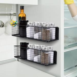 Magnetic Fridge Baskets - Spice Rack Set