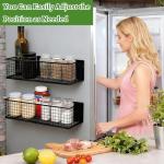 Magnetic Fridge Baskets - Spice Rack Set