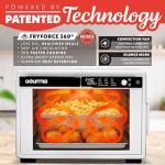 Gourmia 37 Qt French Door Air Fryer Oven