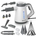 Bielmeier Handheld Steam Cleaner with 8 Attachments