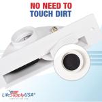 LifeSupplyUSA Automatic Vacuum Dust Pan Inlet Valve