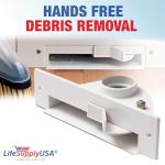 LifeSupplyUSA Automatic Vacuum Dust Pan Inlet Valve