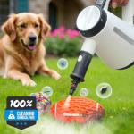 Bielmeier Handheld Steam Cleaner with 8 Attachments