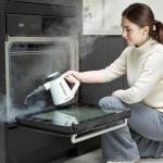 Bielmeier Handheld Steam Cleaner with 8 Attachments