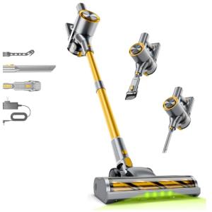 Shieal Cordless Stick Vacuum Cleaner with Powerful Suction