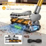 Shieal Cordless Stick Vacuum Cleaner with Powerful Suction