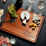 Personalized Engraved Cutting Board for Couples