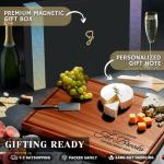 Personalized Engraved Cutting Board for Couples