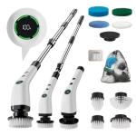 Cordless Spin Scrubber with 8 Brush Heads