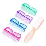 5-Pack Nail and Toe Scrub Brushes