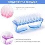5-Pack Nail and Toe Scrub Brushes