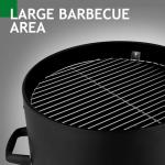 4-Tier 3-in-1 Charcoal Grill and Smoker