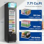 BODEGA Commercial Beverage Cooler with Glass Door