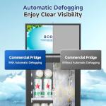 BODEGA Commercial Beverage Cooler with Glass Door