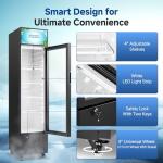 BODEGA Commercial Beverage Cooler with Glass Door