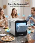 SenCre Countertop Nugget Ice Maker with Self-Cleaning
