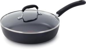 T-Fal Non-Stick Induction Fry Pan with Lid 10-Inch