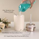 BosilunLife 12oz Ceramic Soap Dispenser for Kitchen