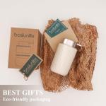 BosilunLife 12oz Ceramic Soap Dispenser for Kitchen