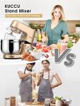 KUCCU 9.5 QT Electric Stand Mixer with Accessories