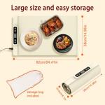 Portable Electric Food Warming Mat for Parties