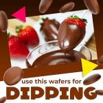 Merckens Milk Chocolate Melting Wafers, 2 Lbs