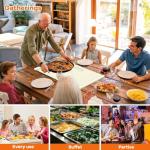 Portable Electric Food Warming Mat for Parties