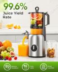 COWSAR Cold Press Juicer with Wide Feed Chute